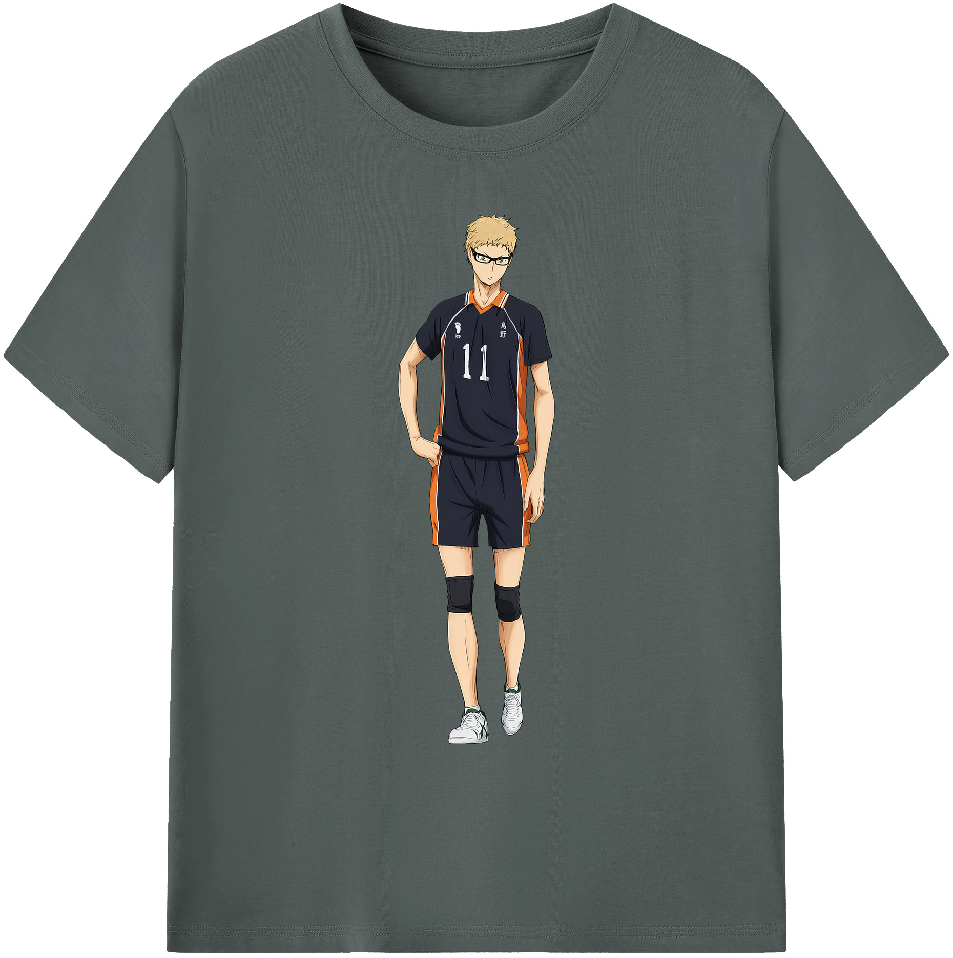 （画像用） ハイキュー!! Haikyu!! 綿100％ メンズ半袖Tシャツ｜肌触りやわらか＆通気性
